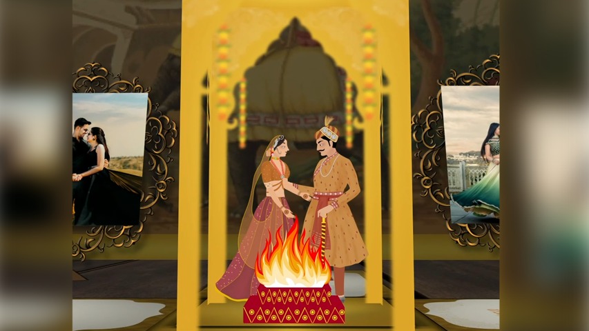 Love Unfolds Video Invitation